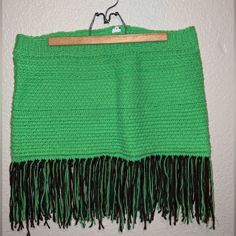 Handmade crocheted skirt